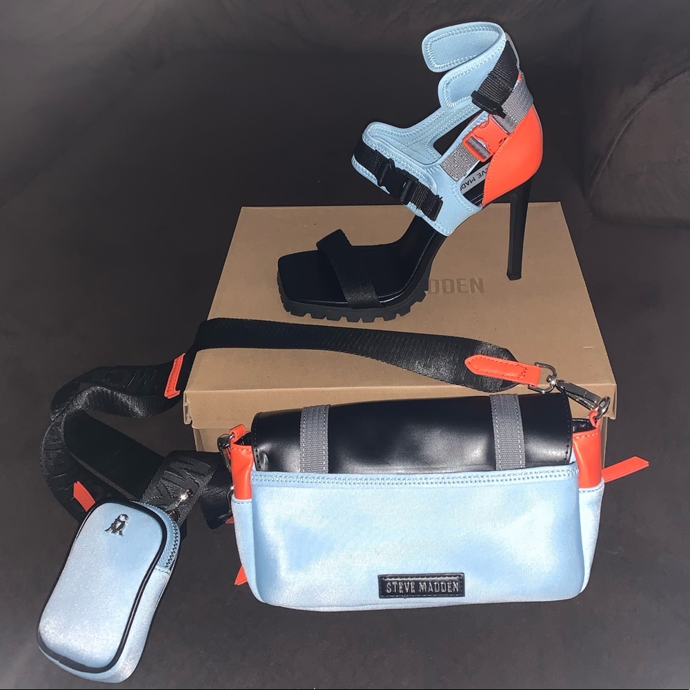 Steve Madden “Vibing Black Multi” crossbody bag
